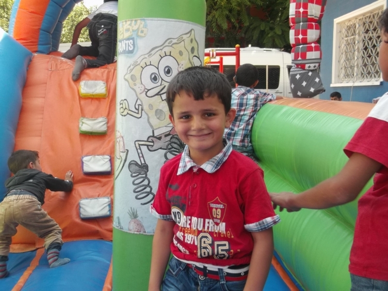 Çocuklarımızla oyun parkındayız